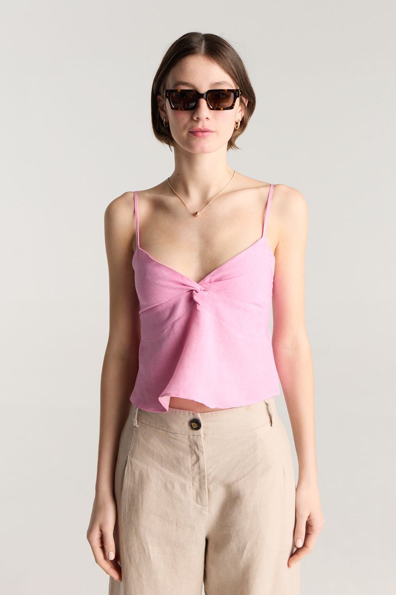 CAMISA TOP LINO LYOCEL