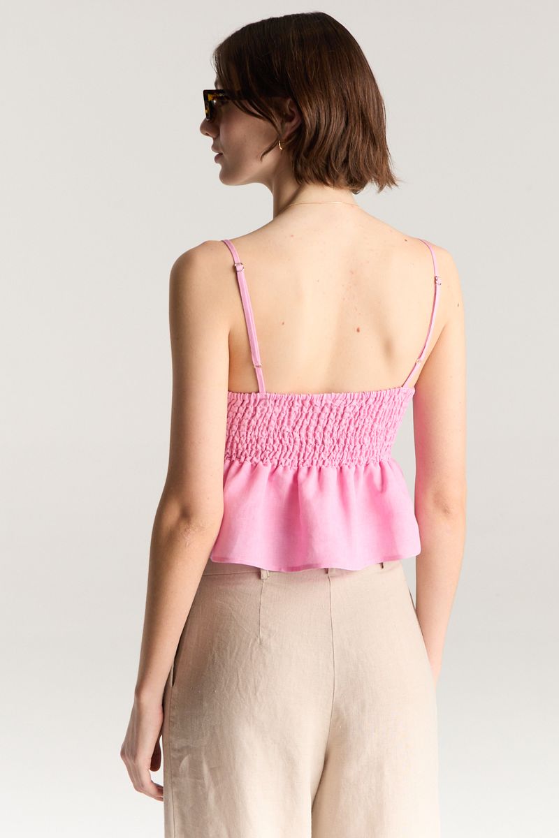 CAMISA TOP LINO LYOCEL
