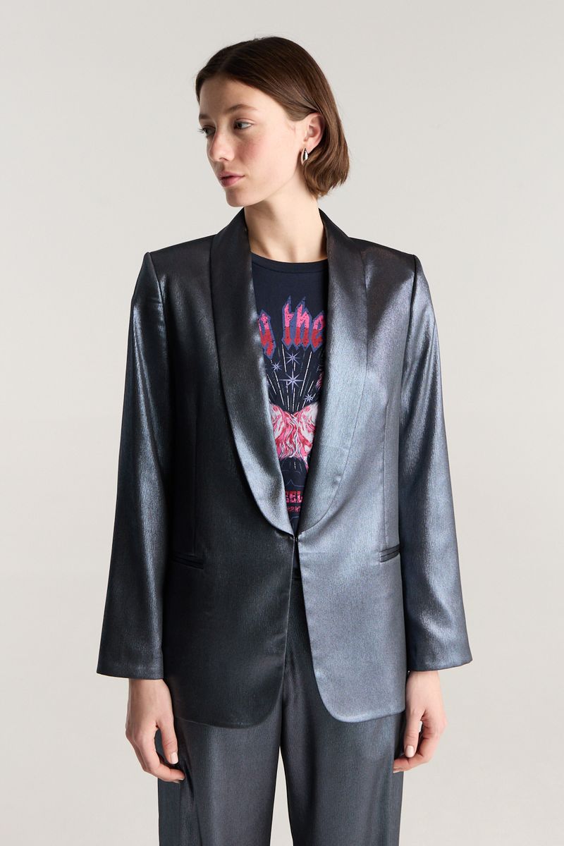 BLAZER NIGHT PLEATED