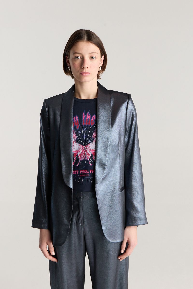 BLAZER NIGHT PLEATED