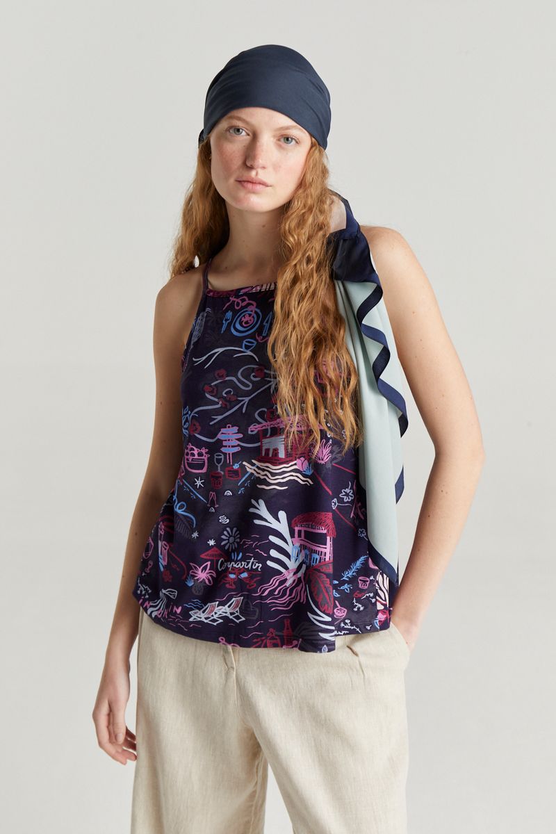 MUSCULOSA FULL PRINT CHEERS