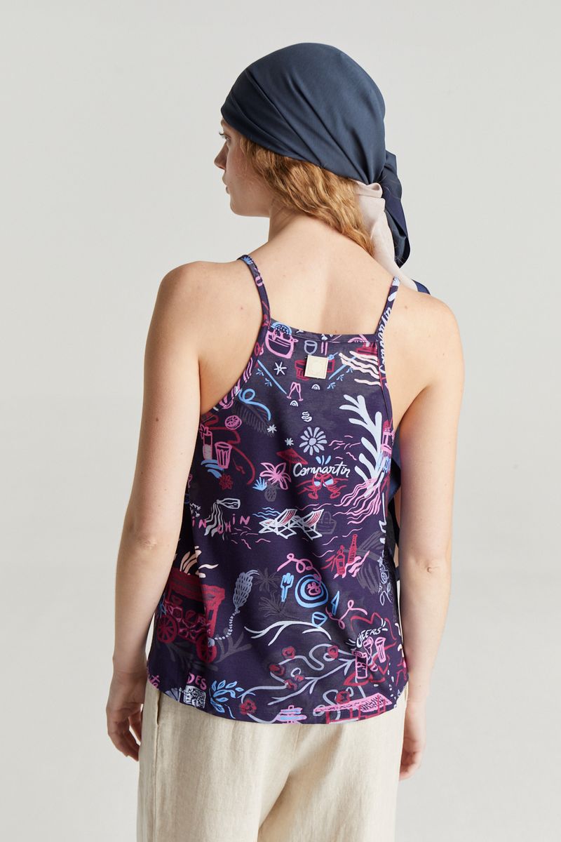 MUSCULOSA FULL PRINT CHEERS