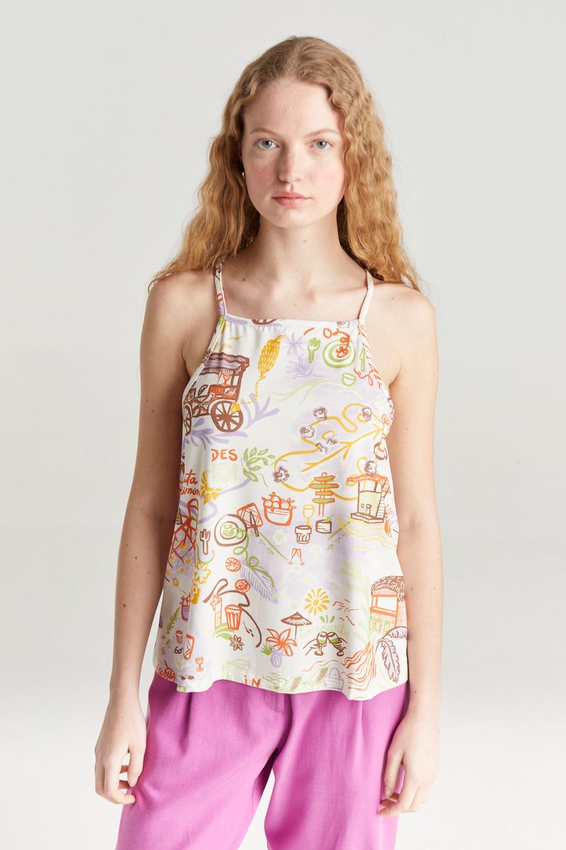 MUSCULOSA FULL PRINT CHEERS