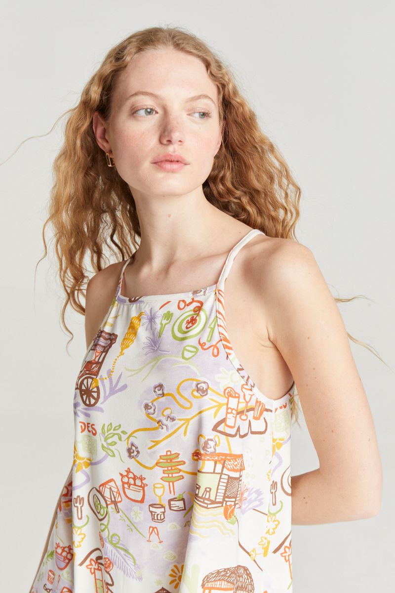 MUSCULOSA FULL PRINT CHEERS