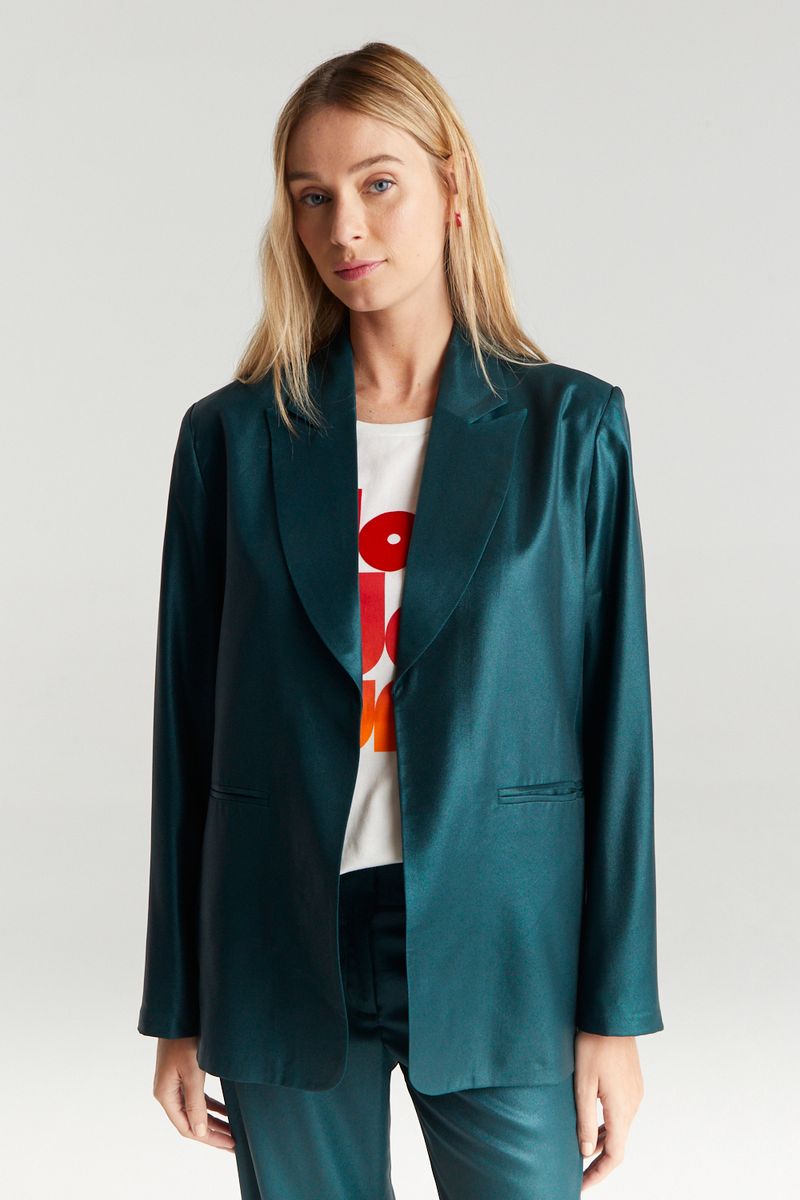 BLAZER FOIL COLOR - PINO