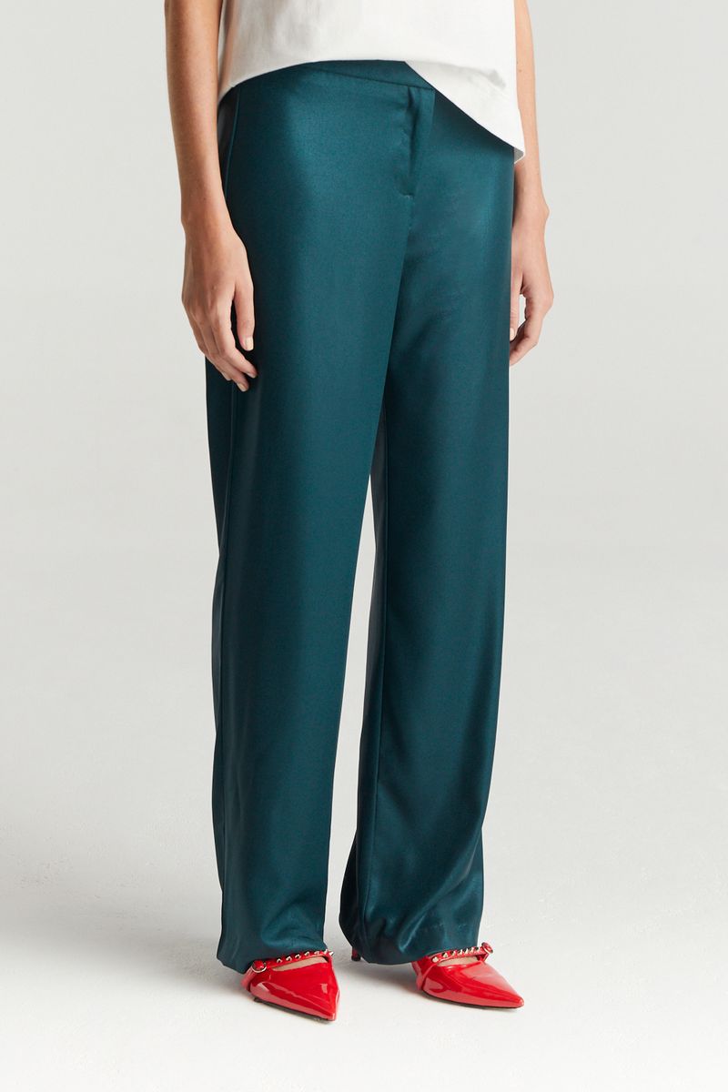 PANTALON FOIL COLOR - PINO
