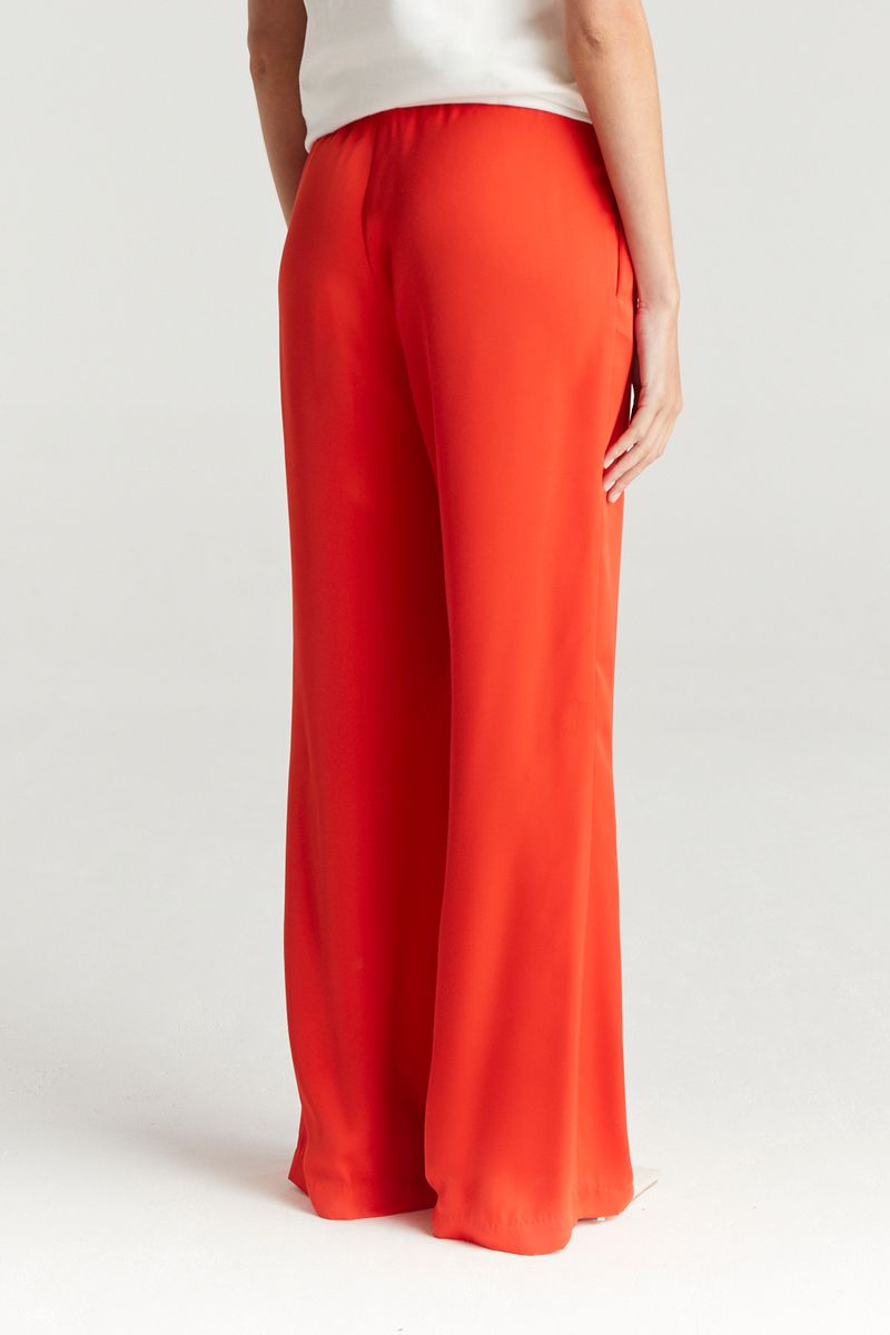 PANTALON SATEN NIGHT - GARDENIA