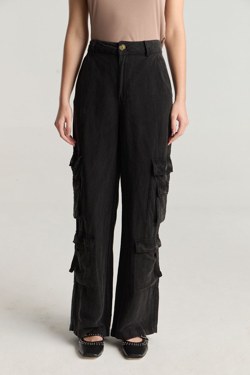 PANTALON LINO CARGO