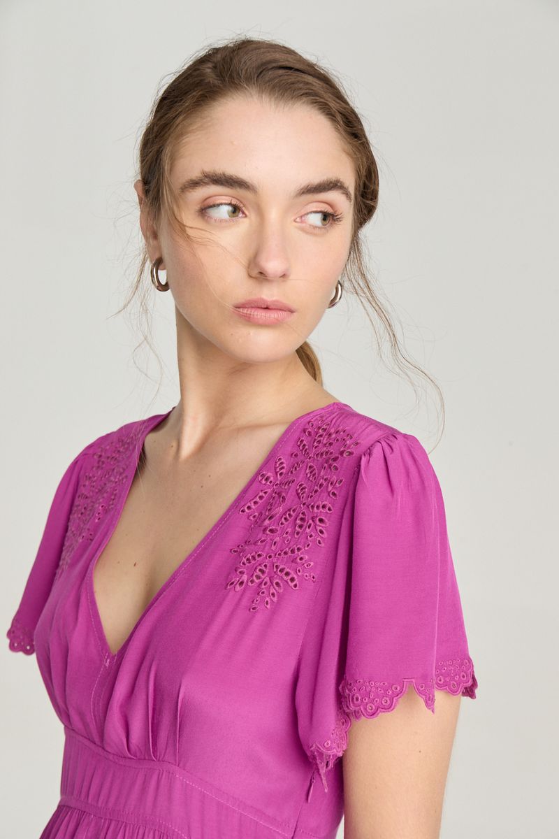 VESTIDO EMBROIDERY PARIS