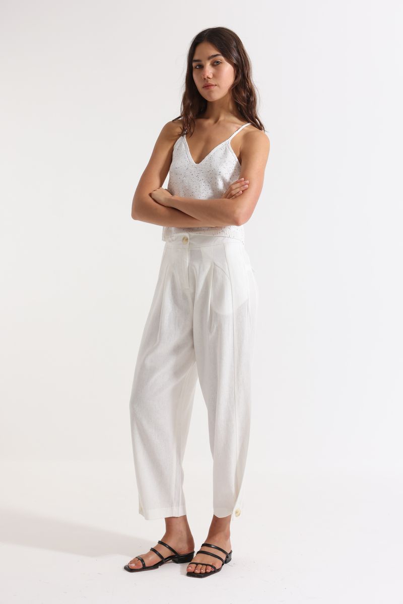 PANTALON LINO CARROT