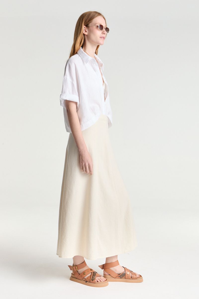 POLLERA LINO GARDENIA
