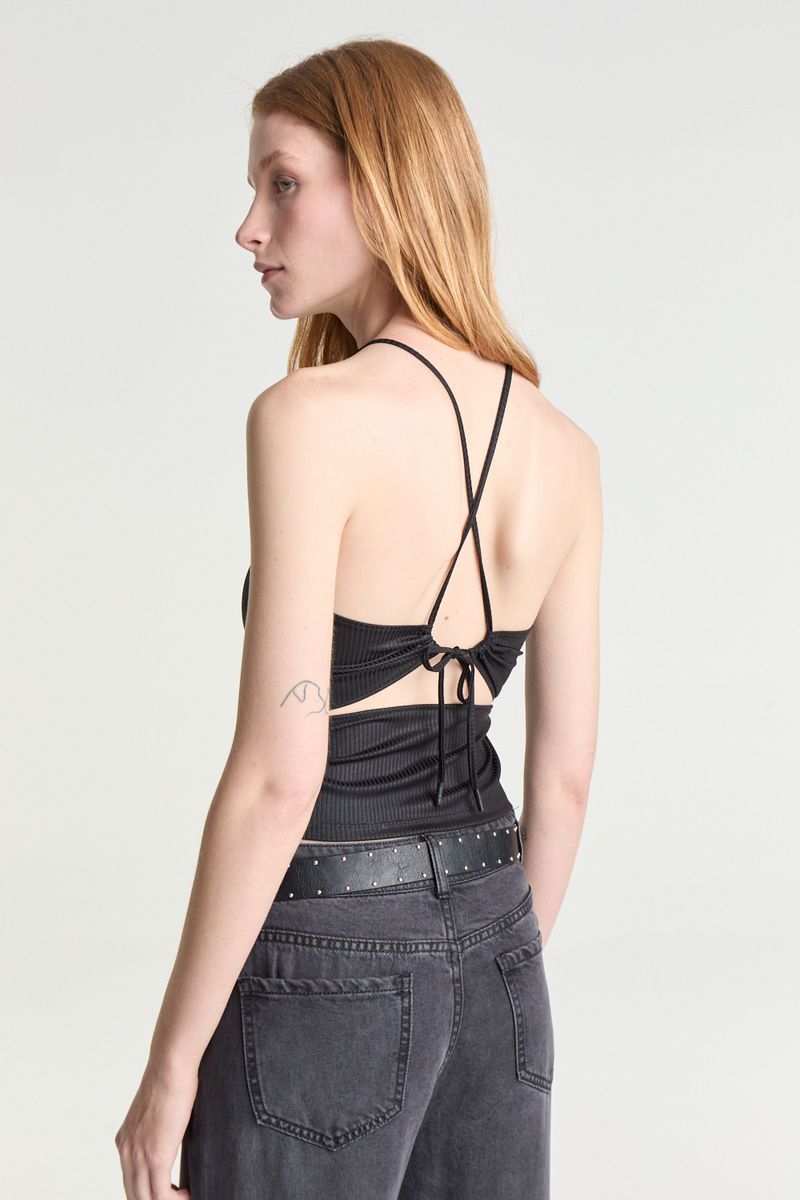 MUSCULOSA STRAPPY BLING