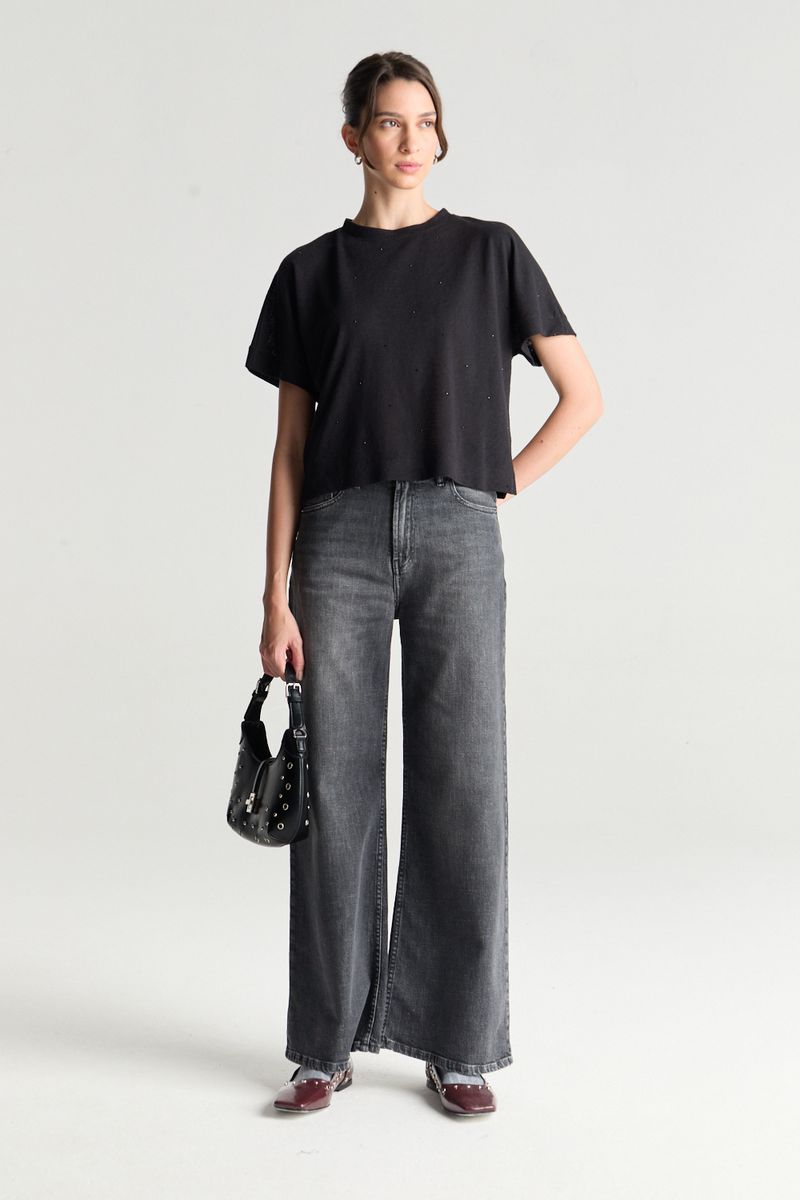 REMERA BLACK CRYSTALS