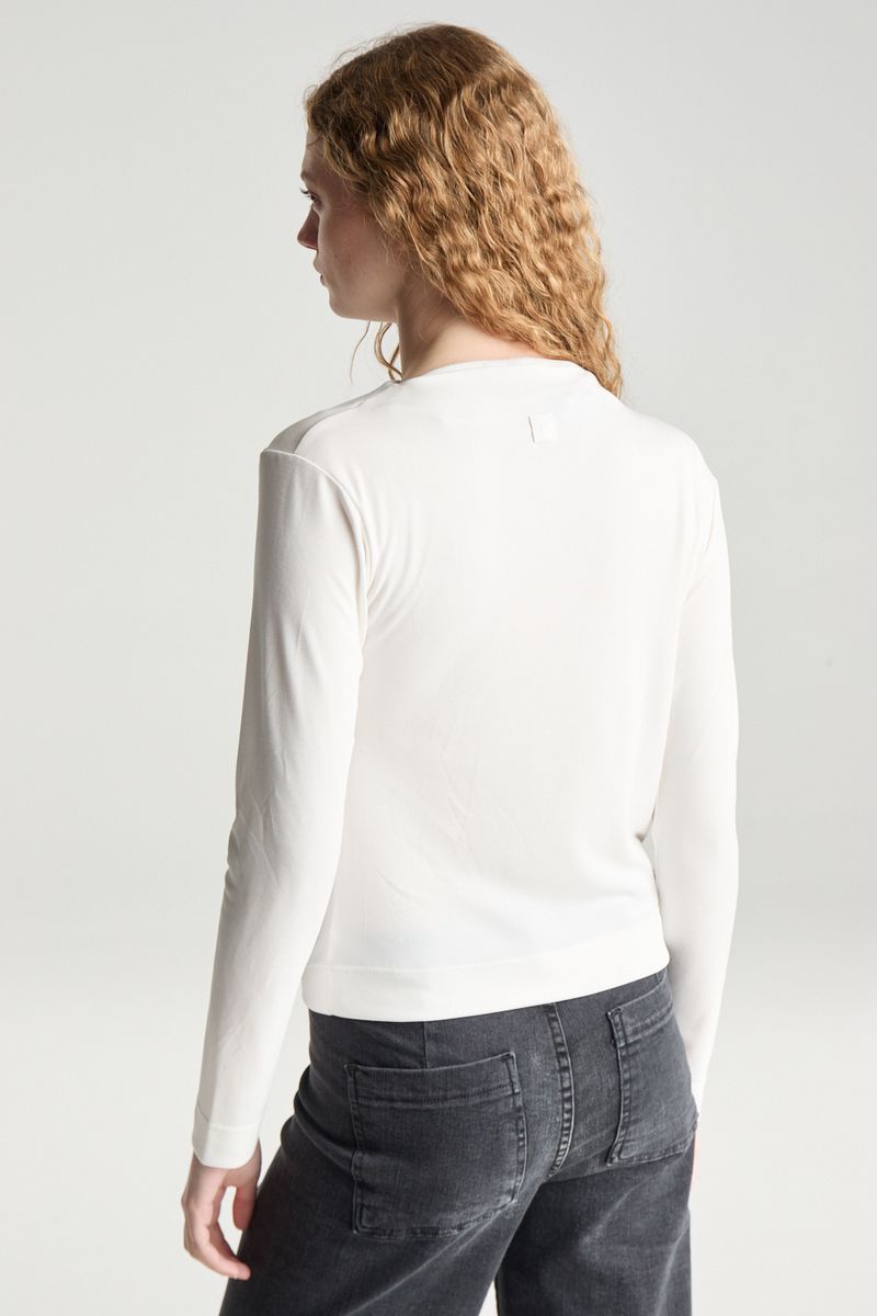 REMERA LONG RIBBED BOBBIE