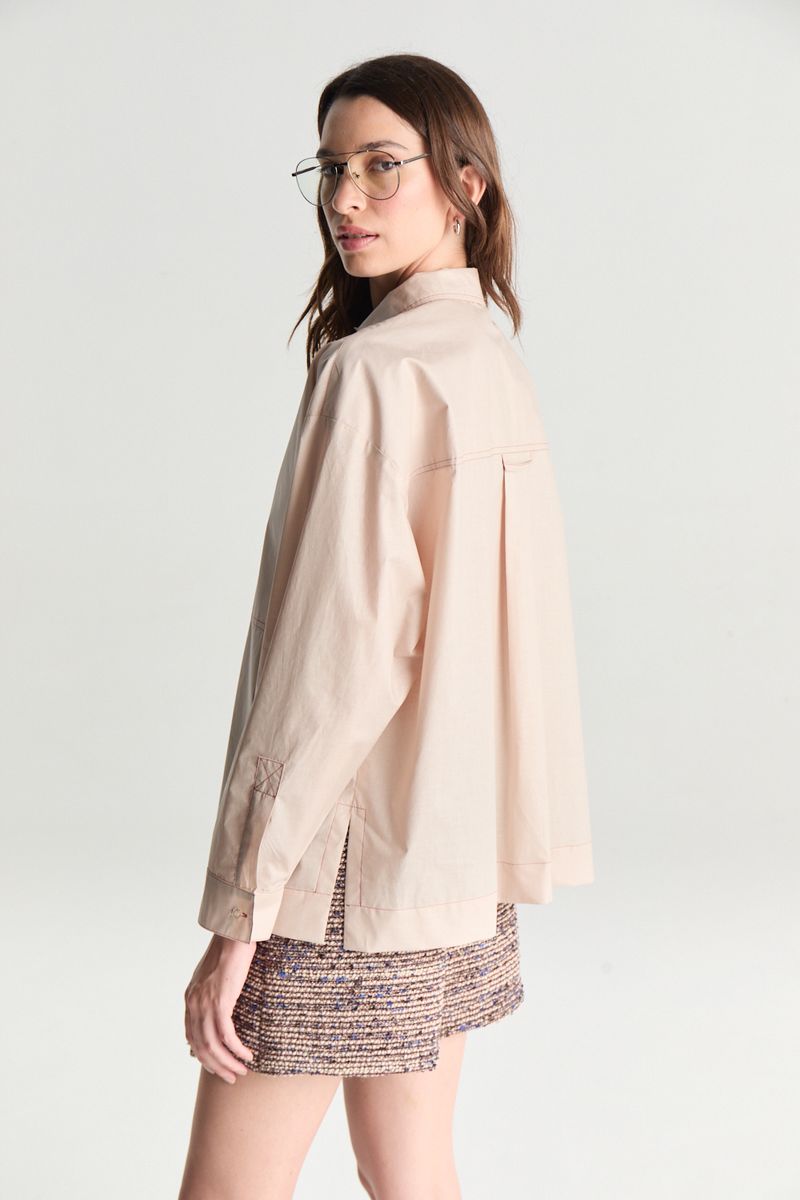 CAMISA VOILE COLOR STITCH