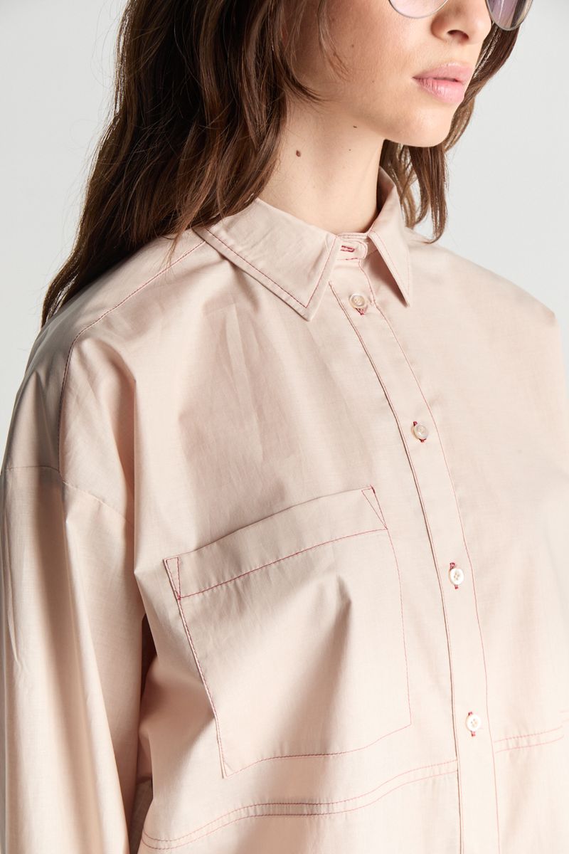 CAMISA VOILE COLOR STITCH