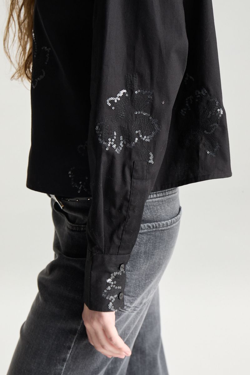 CAMISA POPLIN EMBROIDERY