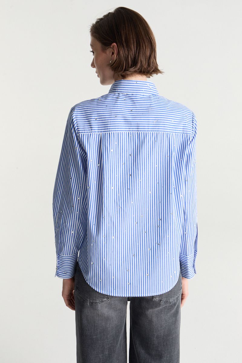 CAMISA STRIPED STONES