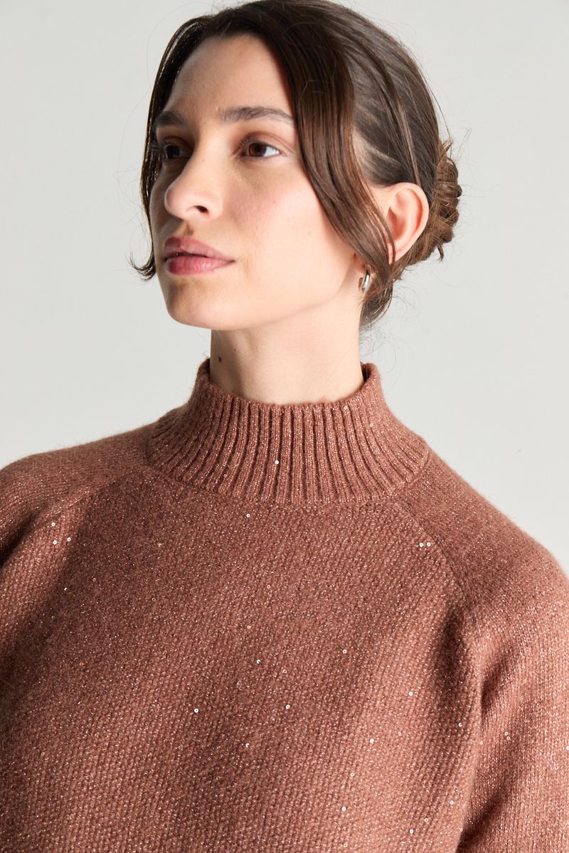 SWEATER LUREX SEQUINS
