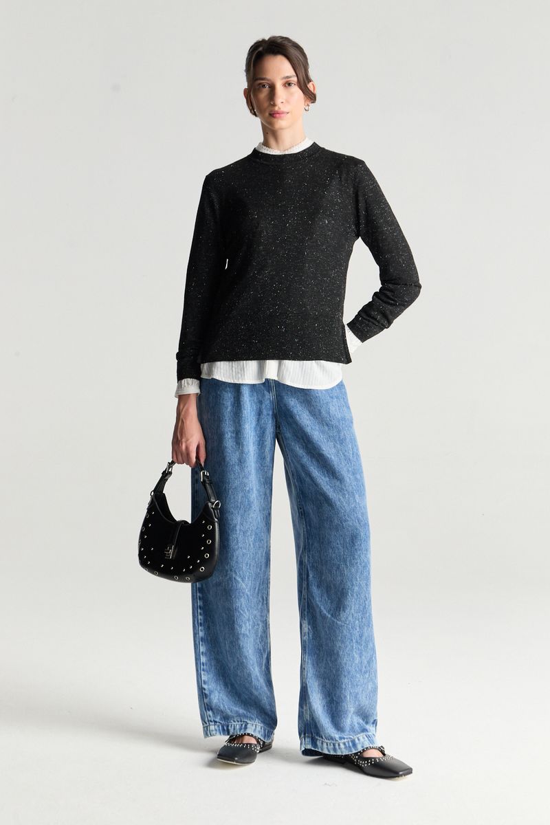 SWEATER ESSENTIAL LUREX