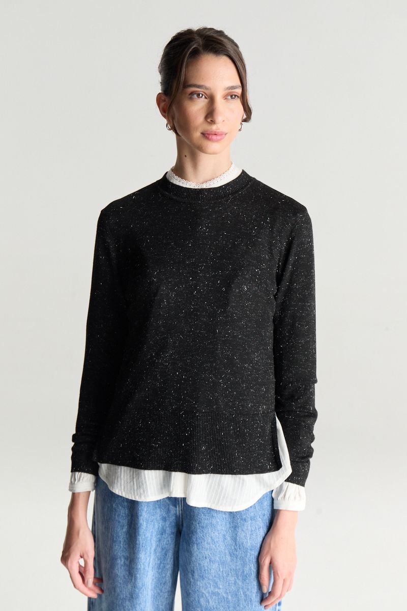 SWEATER ESSENTIAL LUREX