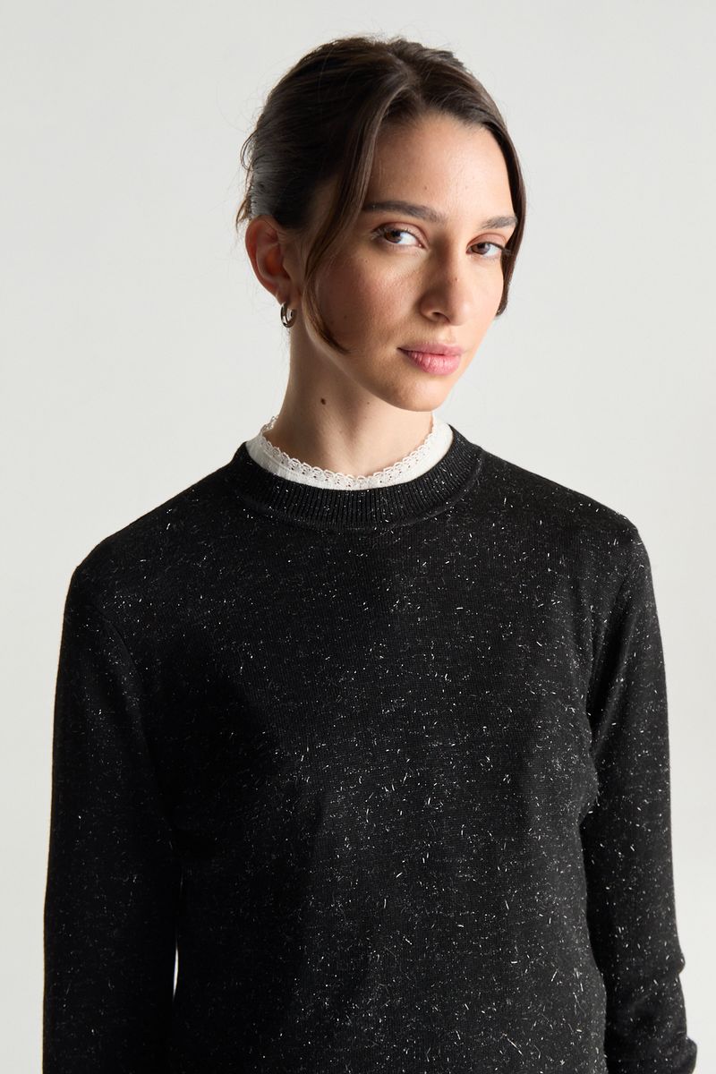 SWEATER ESSENTIAL LUREX