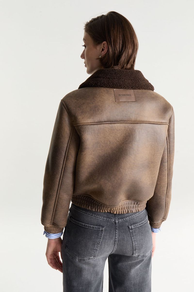 CAMPERA AVIADOR NOBUCK