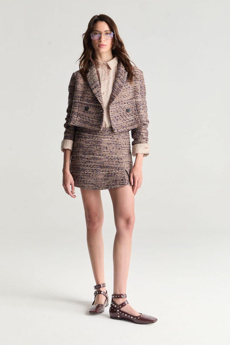 POLLERA TWEED SOPHIA