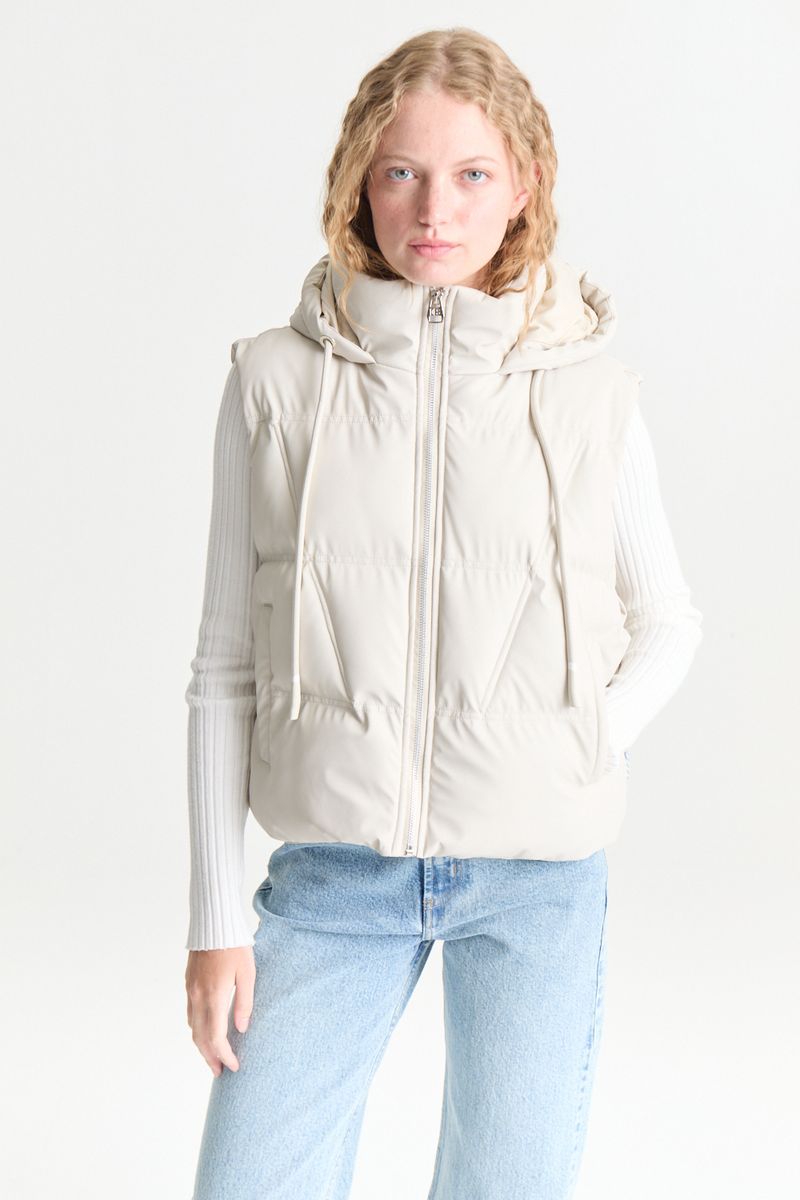 CHALECO PUFFER COATED
