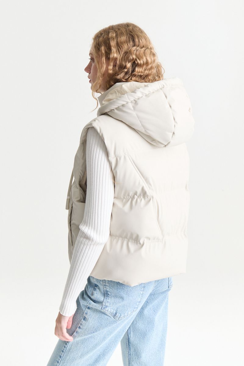 CHALECO PUFFER COATED