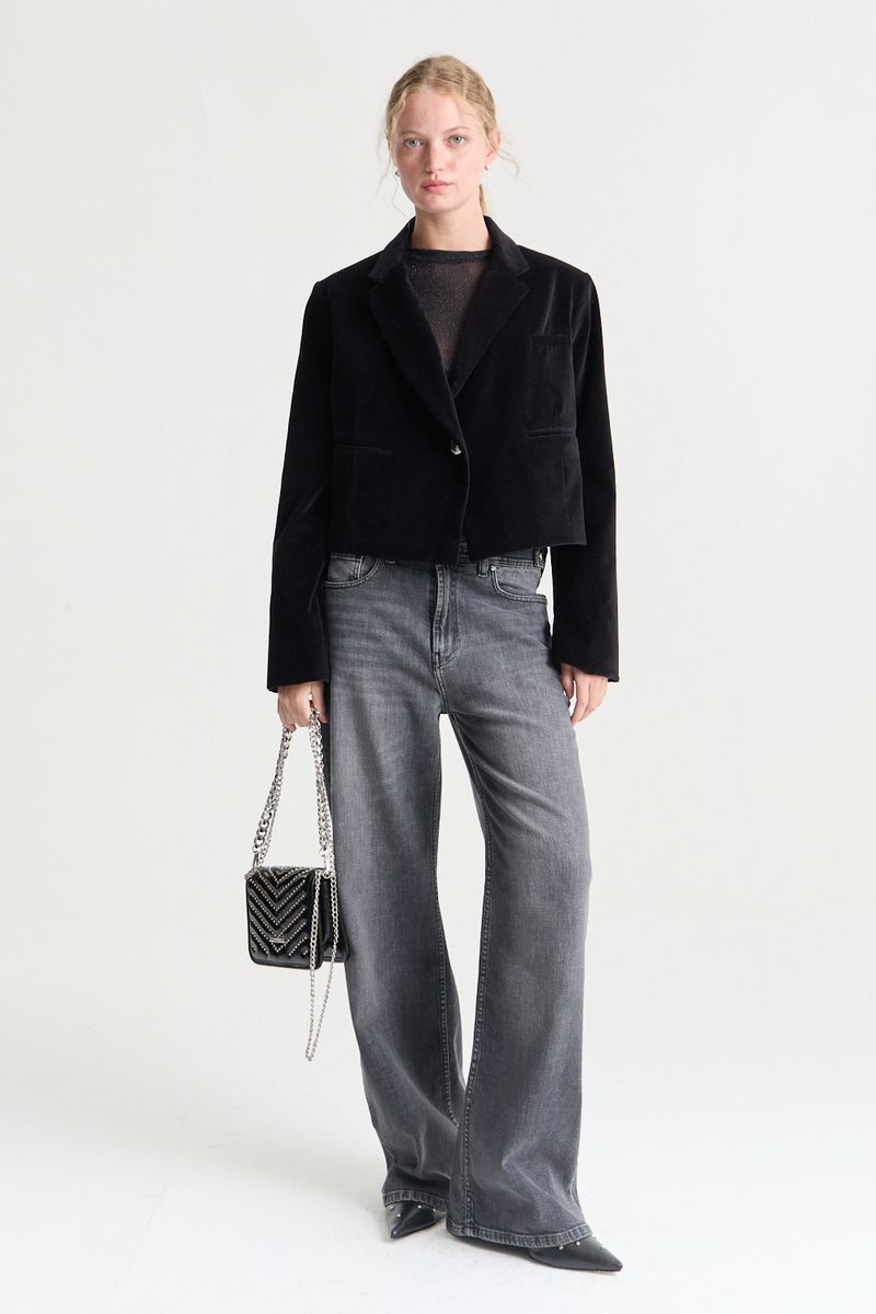 BLAZER VELVET MANHATTAN