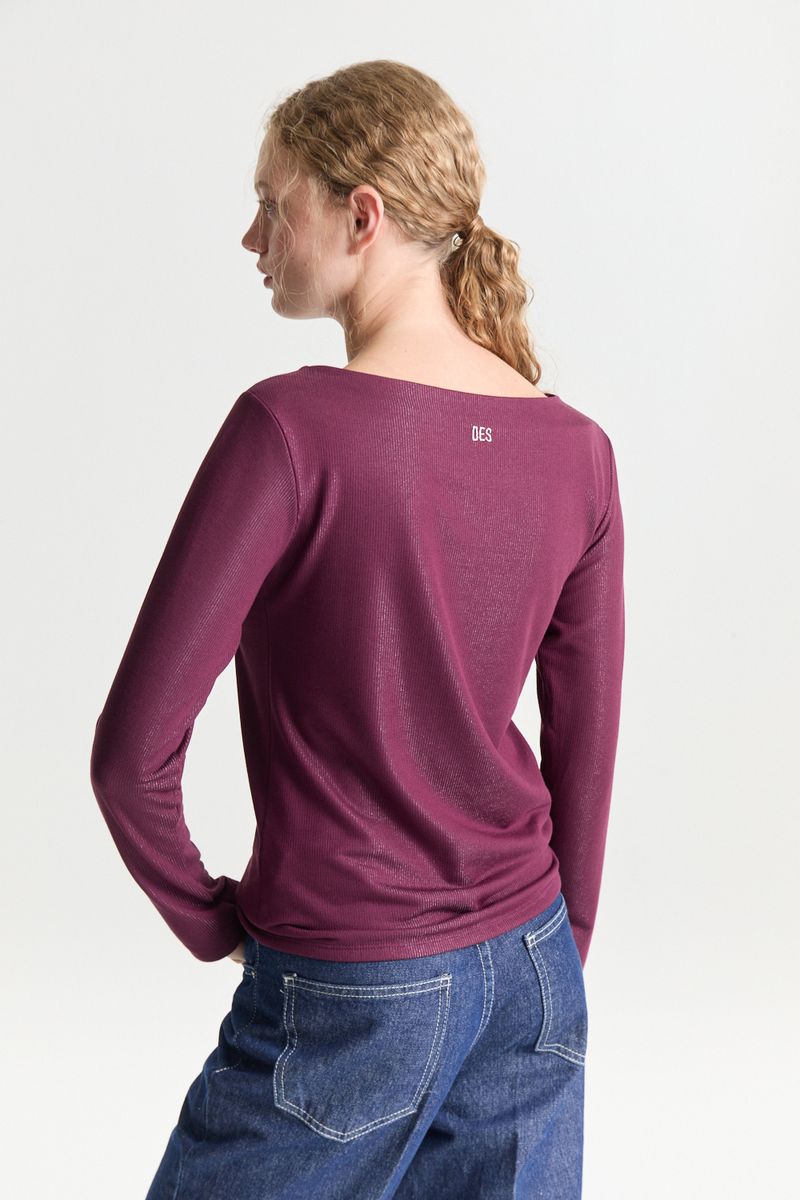 REMERA SUBTLE GLOW LILA