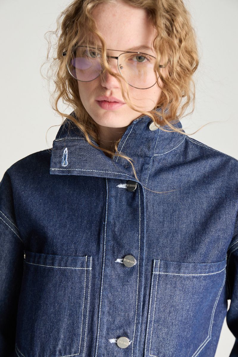 CAMPERA DENIM POCKETS
