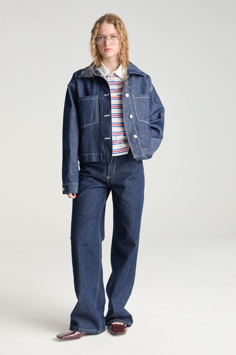 CAMPERA DENIM POCKETS