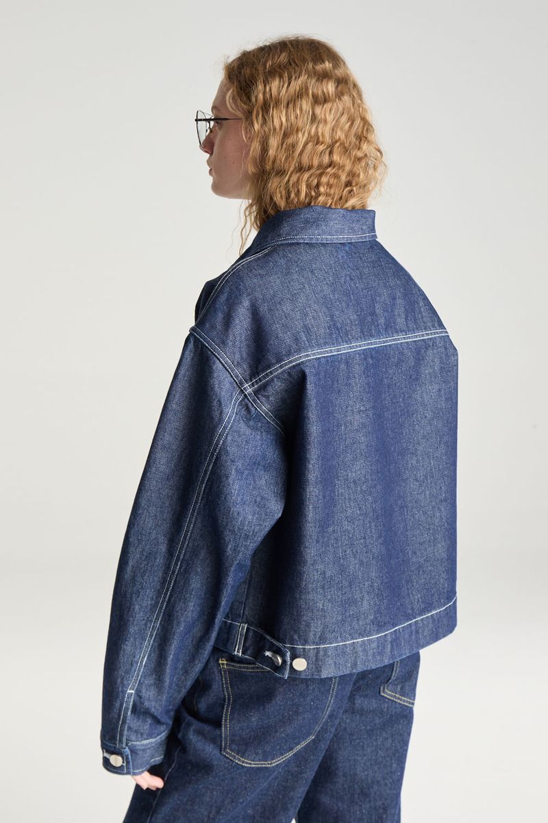 CAMPERA DENIM POCKETS