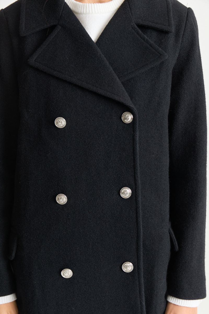 ABRIGO CORTO MARINE WOOL