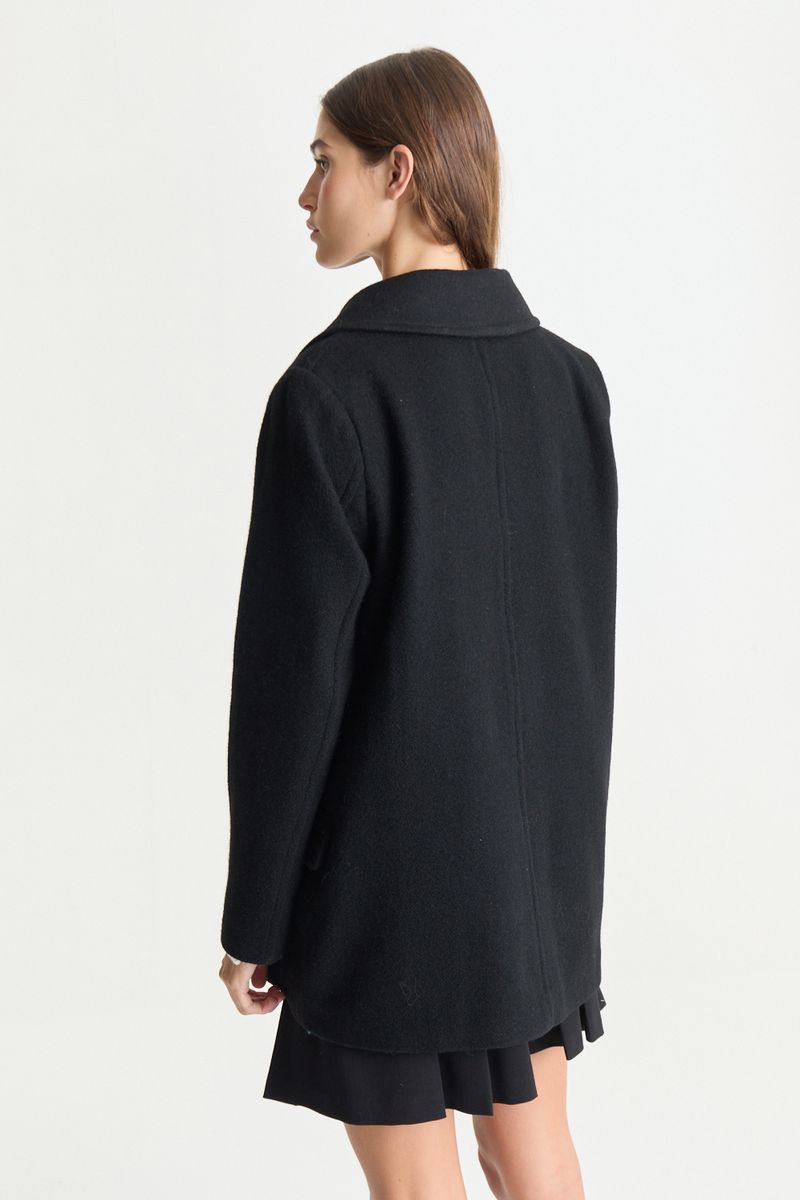 ABRIGO CORTO MARINE WOOL
