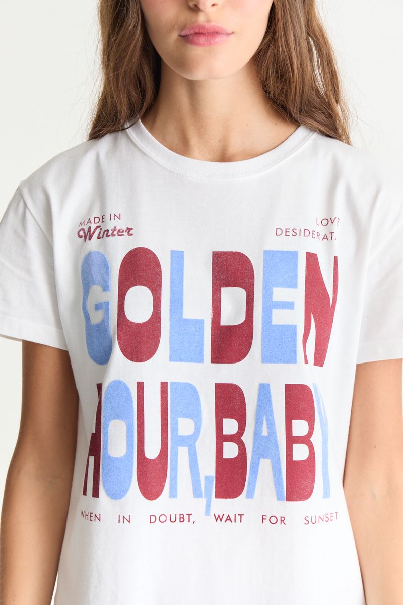 REMERA COTTON PRINT HOUR