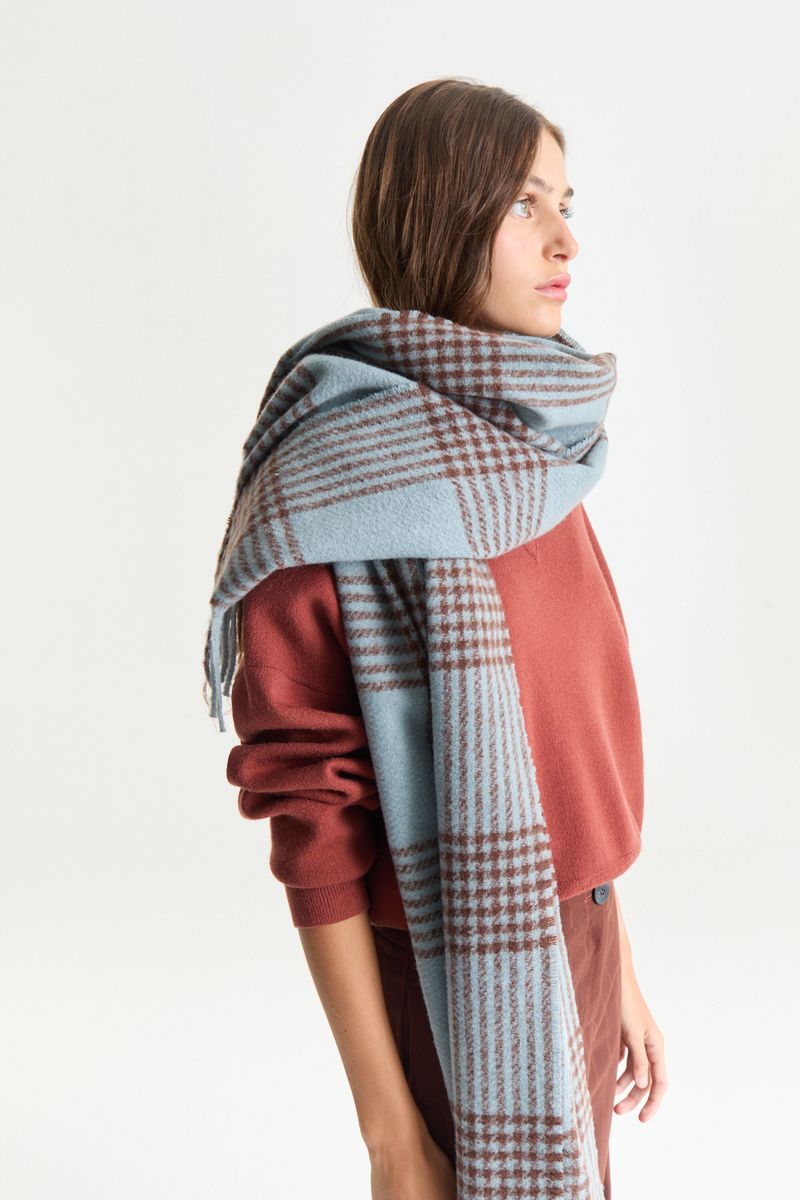 BUFANDA WOOL SQUARE