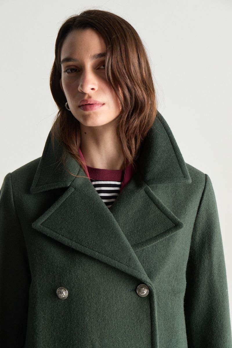 ABRIGO CORTO MARINE WOOL