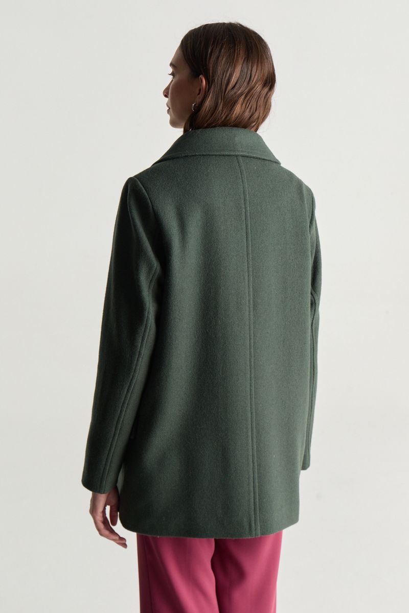 ABRIGO CORTO MARINE WOOL