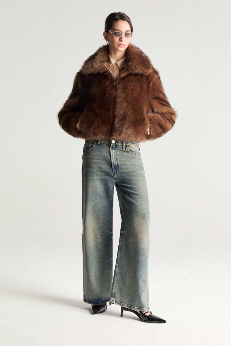 ABRIGO FAUX FUR