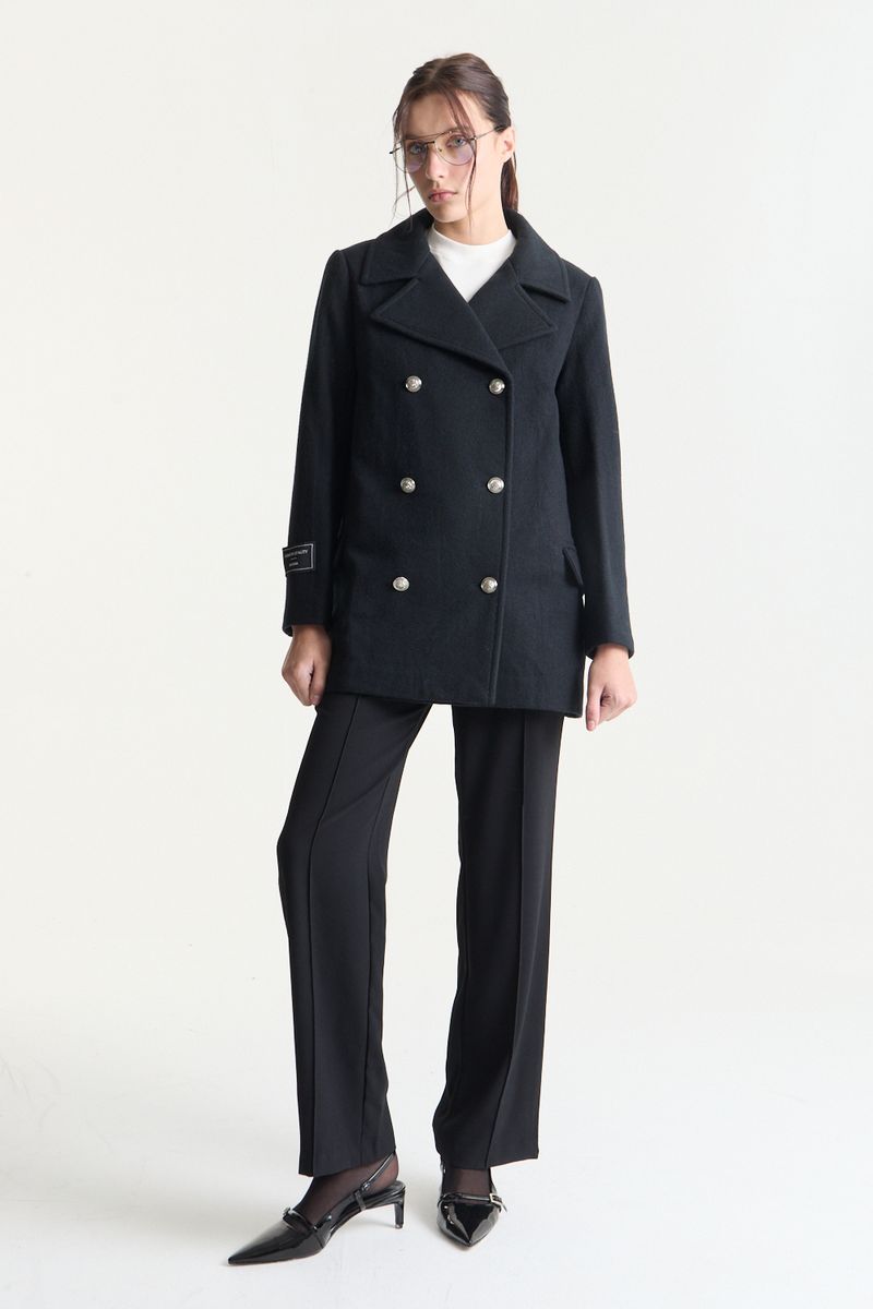 ABRIGO CORTO MARINE WOOL