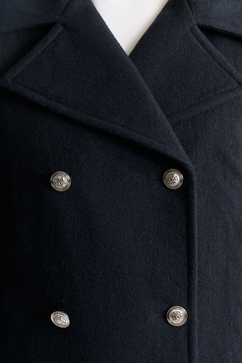 ABRIGO CORTO MARINE WOOL
