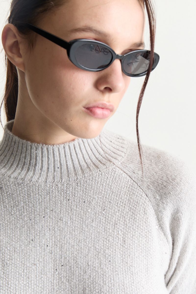 SWEATER LUREX SEQUINS