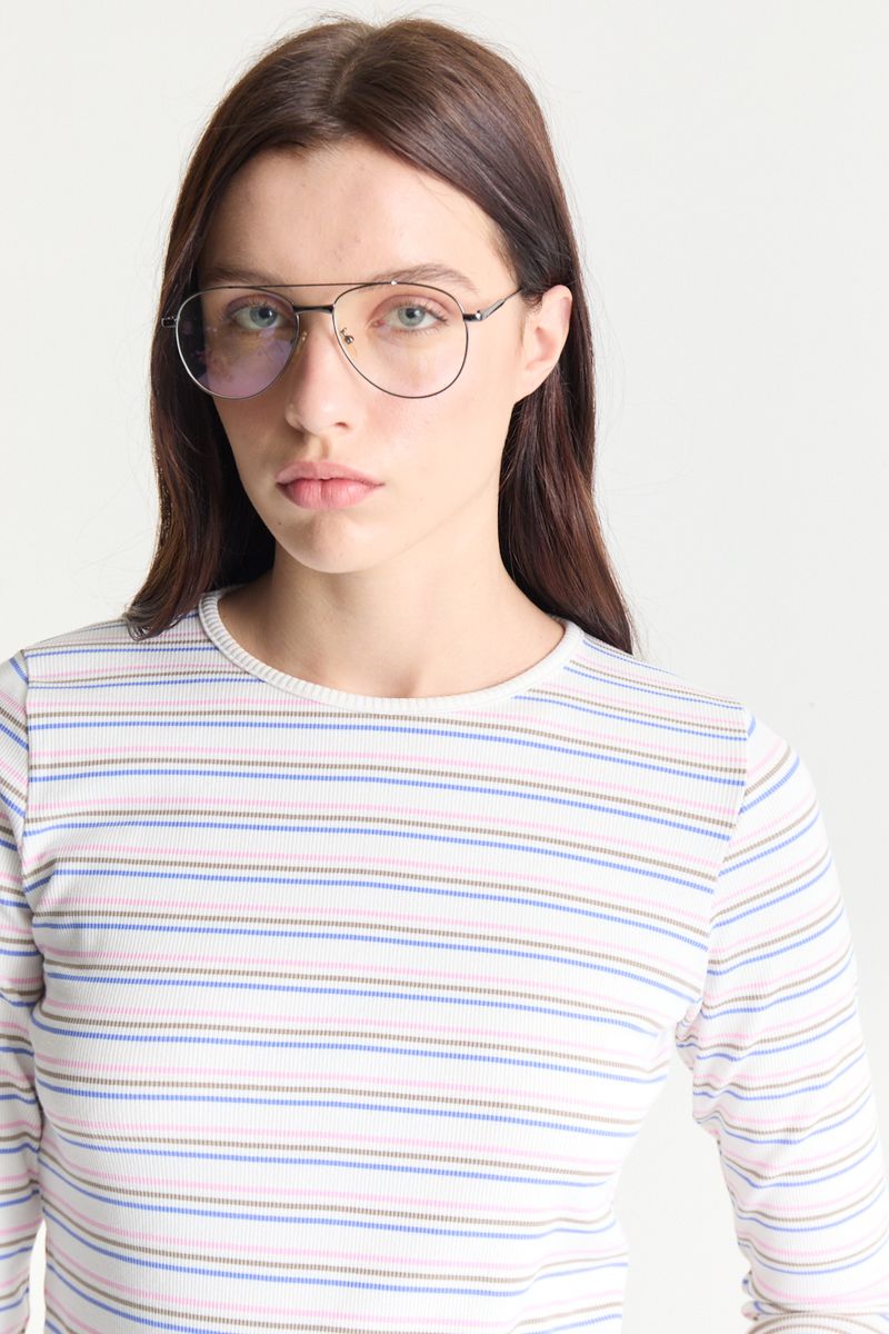 REMERA RIBB STRIPES COLOR
