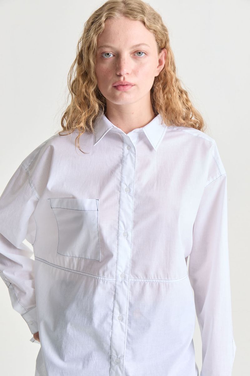 CAMISA VOILE COLOR STITCH