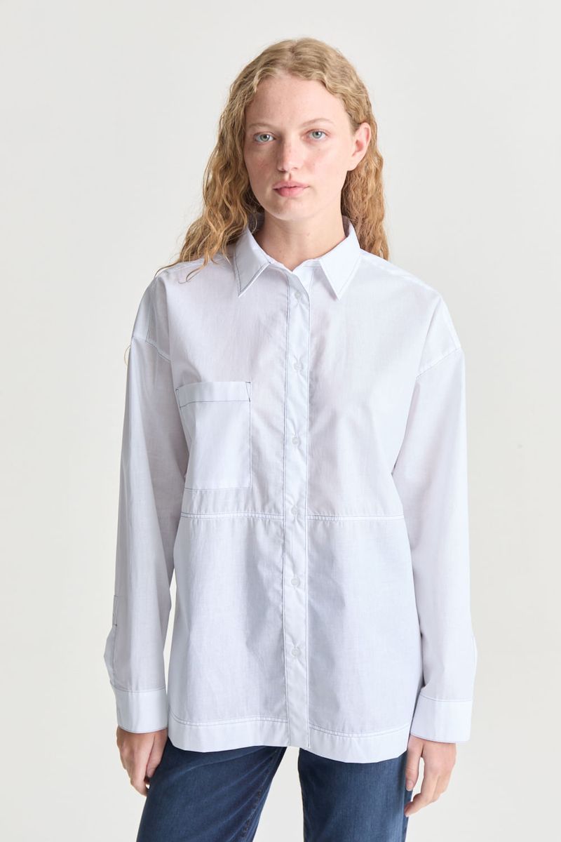 CAMISA VOILE COLOR STITCH