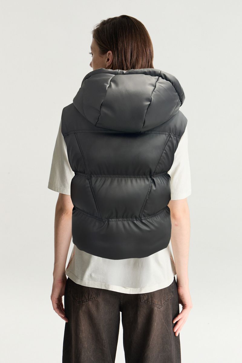 CHALECO PUFFER COATED