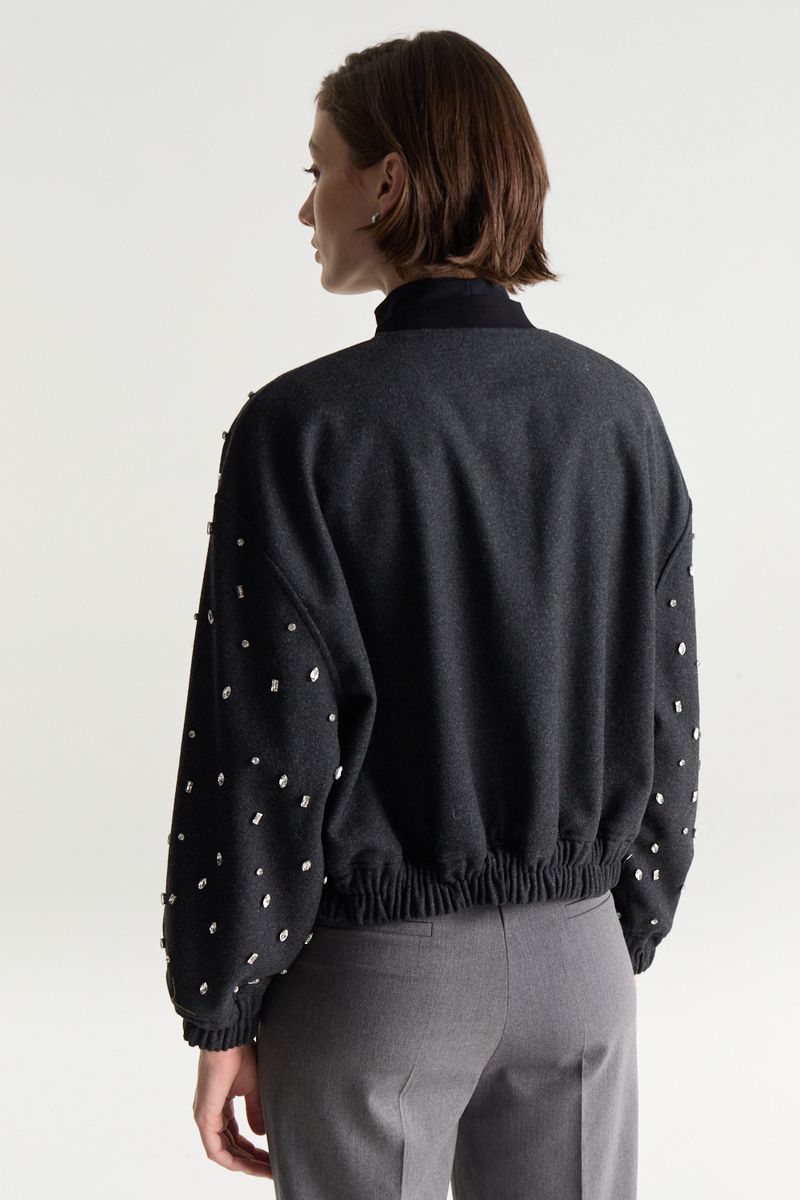 BOMBER PAÑO BLING